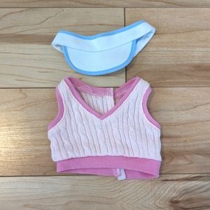 American Girl Doll Golf Partial Outfit Play Condition rare hard to find